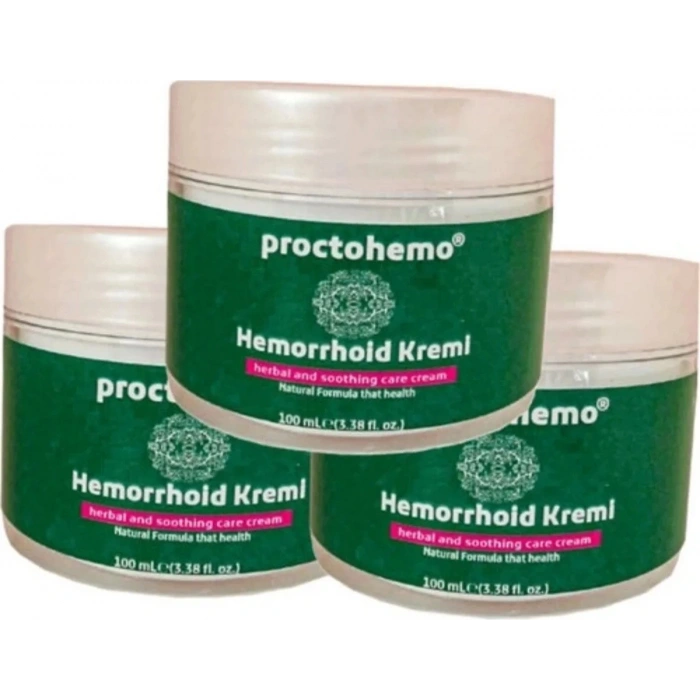 Proctohemo Bakım KREMI150 ml 3 Adet