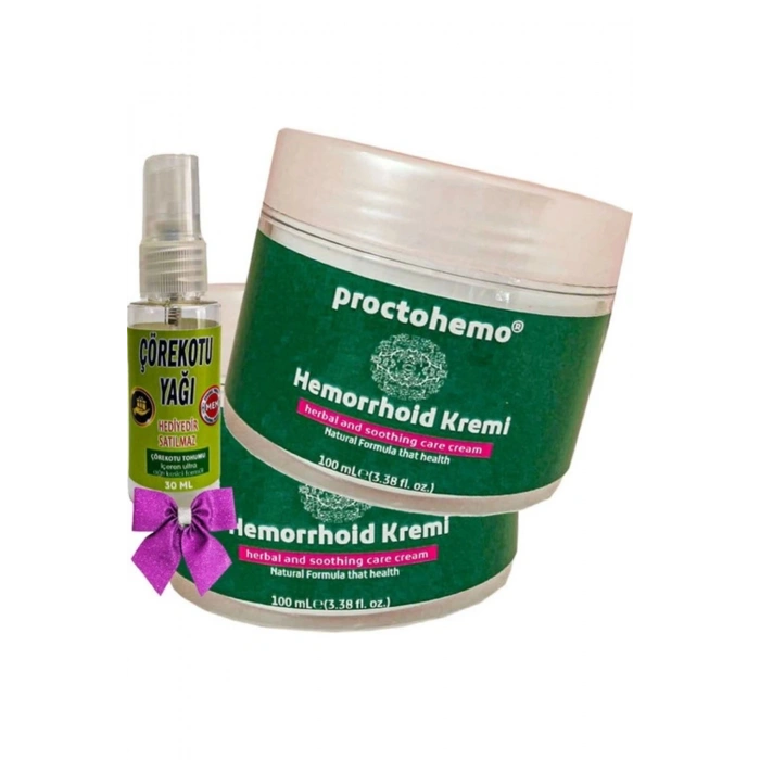 Proctohemo Cream 100 Ml X 2 Adet + Çörek Otu Yağı 30 Ml