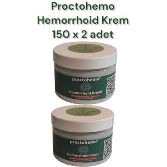Proctohemo Hemorrhoid Kremi 150 ml 2 Adet