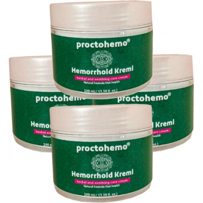 Proctohemo Hemorroidin Cream 4 Tane x 150 ml