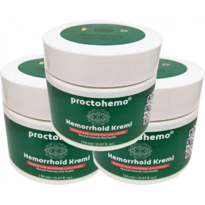 Proctohemo Kişisel Krem Büyük Boy 150 ml x 3 adet