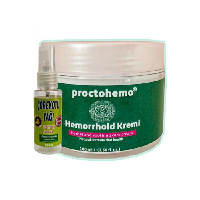 Proctohemo Kişisel Kremi 100 ml + Çörek Otu Yağı 30 ml