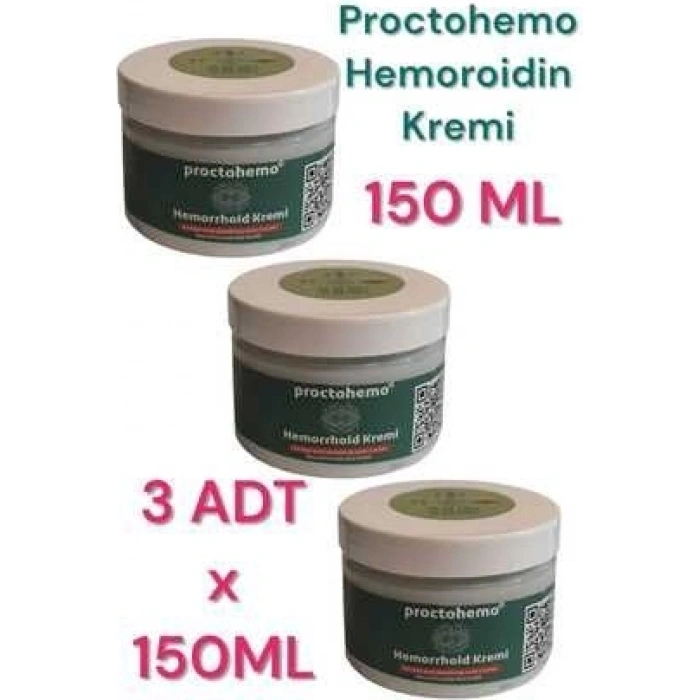 Proctohemo Kremi 150 ml 3 Adet
