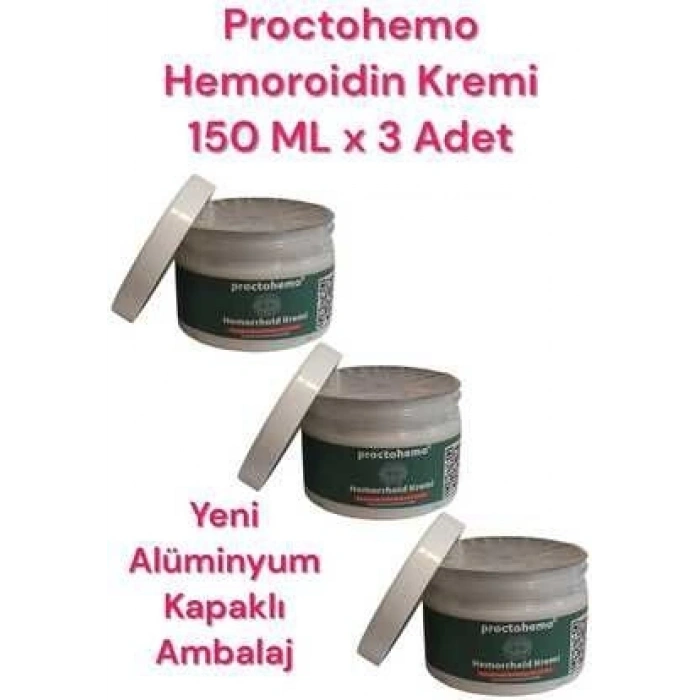 Proctohemo Kremi 150 ml 3 Adet