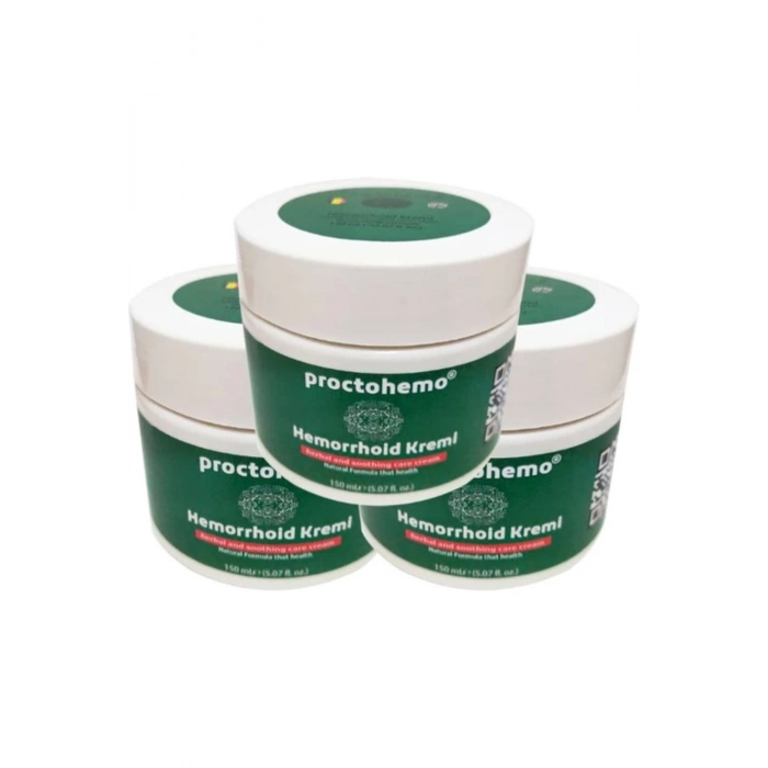 Proctohemo Rahatlatıcı Bakım Kremi 3ADET 150 ml Büyük Boy