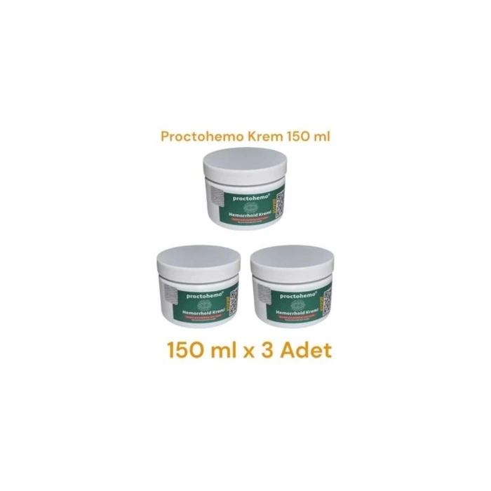 Proctohemo Rahatlatıcı Krem 150 ml x 3 Adet