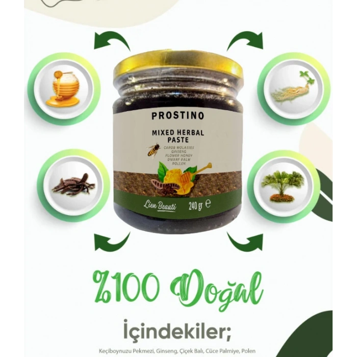 Prostino Erkeklere Özel Bitkisel Karışımlı 240 gr Macun