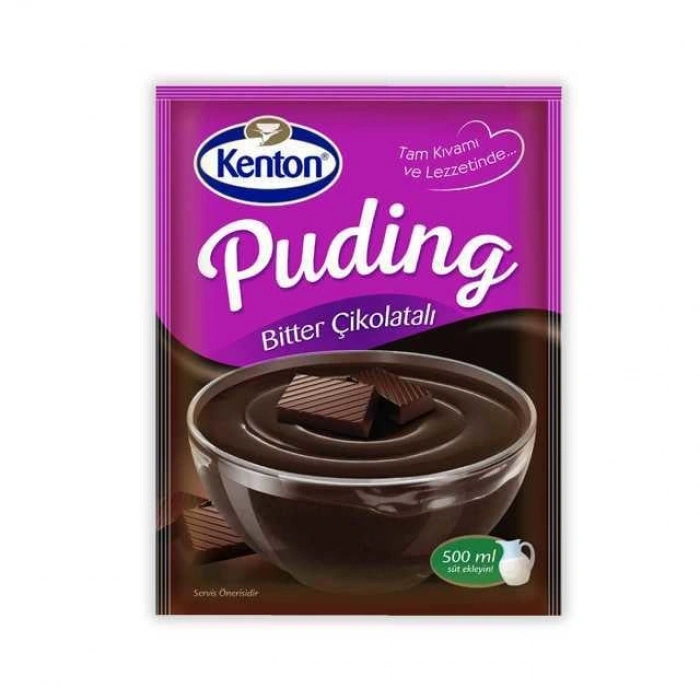 Puding Bitter Çikolatalı 100 gr 1 Adet
