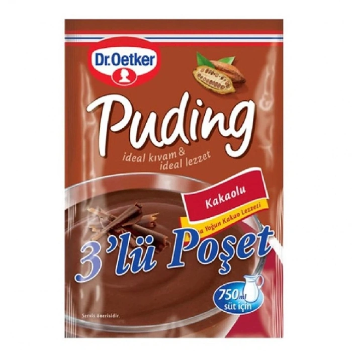 Puding Kakaolu 3x147gr