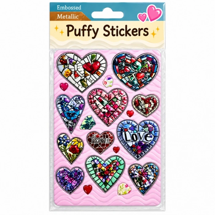 Puffy Stickers Kalpler