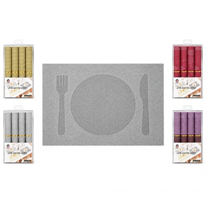PVC Amerikan Servis 4lü (1 Adet)