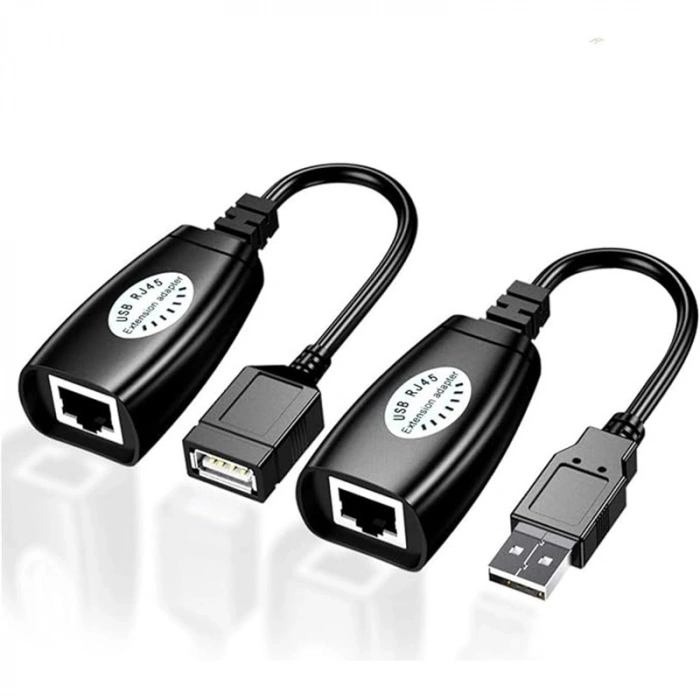 Q-UX2 60M USB EXTENDER 2 Lİ PAKET