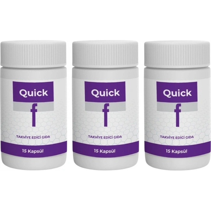 Quick Fit 15LI Kapsül - 3 Kutu