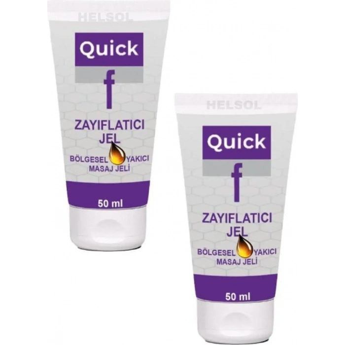 Quick Gel Masaj Bakım Kremi 50 Mlx 2 Ad+Çörek Otu Yağı 30 ml