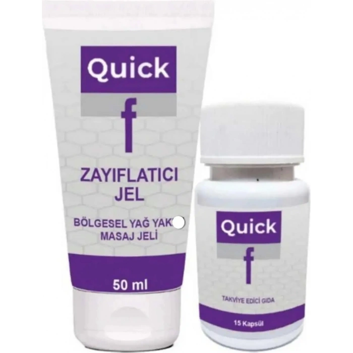 Quickf Bölgesel Jel 50 ml + Quickf 15li