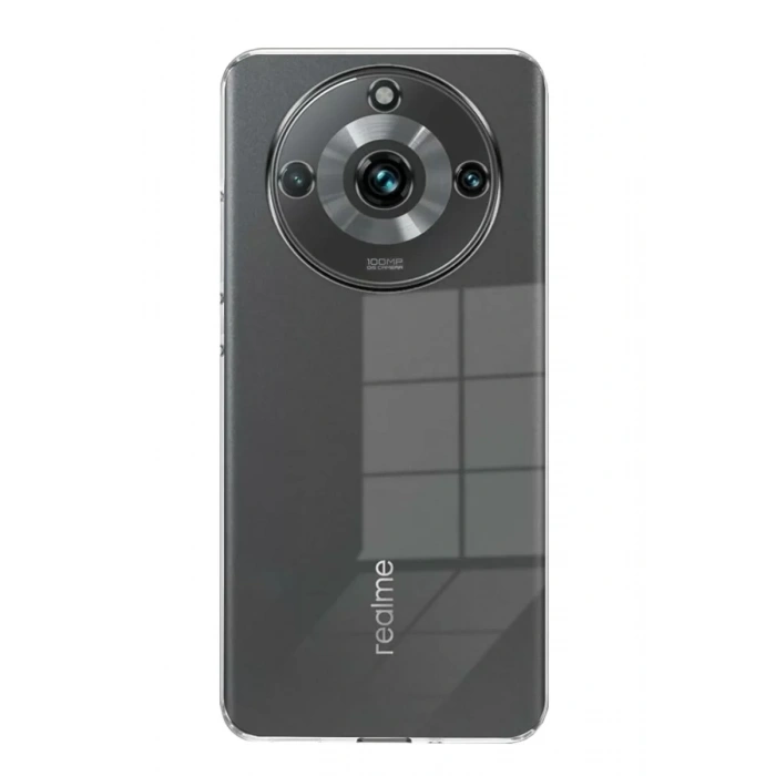 Realme 11 Pro Uyumlu Kılıf Lüx Şeffaf Silikon