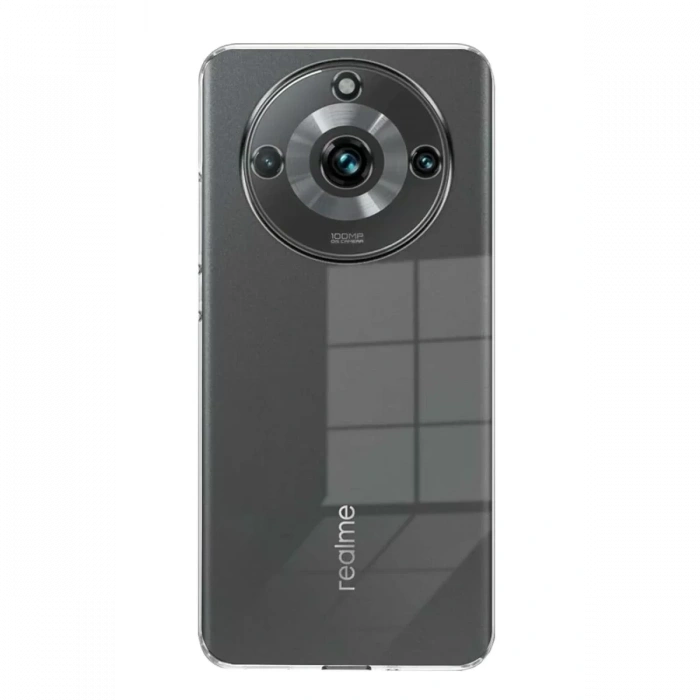 Realme 11 Pro Uyumlu Kılıf Lüx Şeffaf Silikon