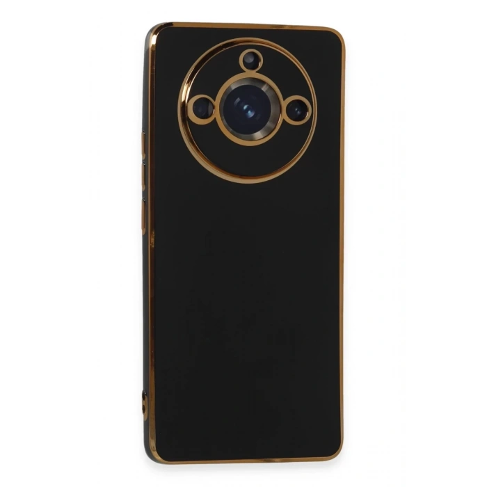Realme 11 Pro Uyumlu Kılıf Volet Silikon - Siyah