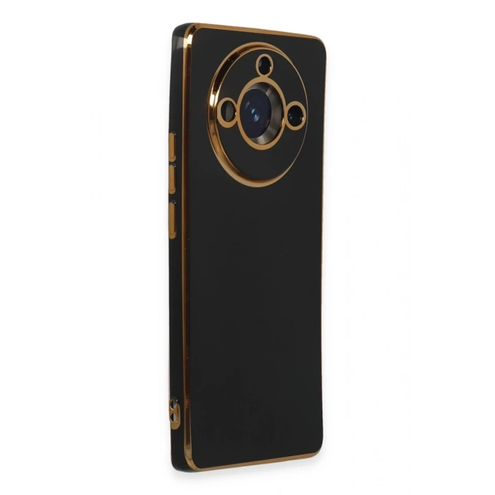 Realme 11 Pro Uyumlu Kılıf Volet Silikon - Siyah