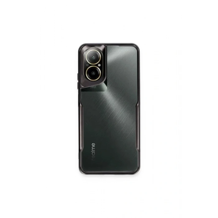 Realme 12 Lite Kılıf Boyi Silikon Kapak - Siyah