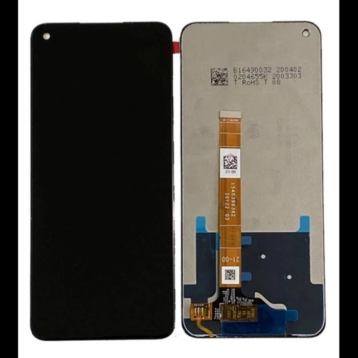 Realme 7 Uyumlu Dokunmatik Ekran (Siyah)