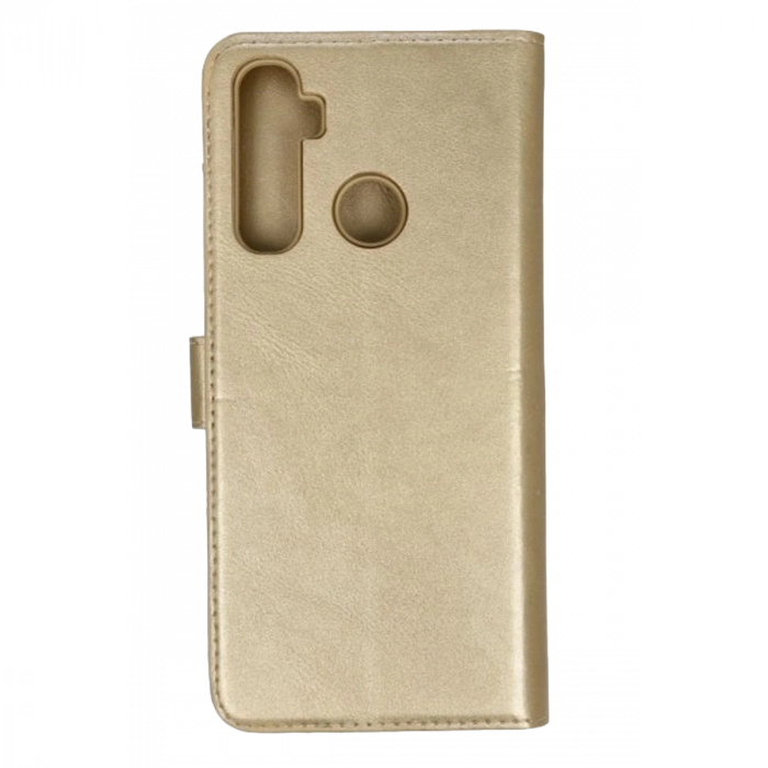 Realme C3 Trend S Plus Kapaklı Kılıf - Gold