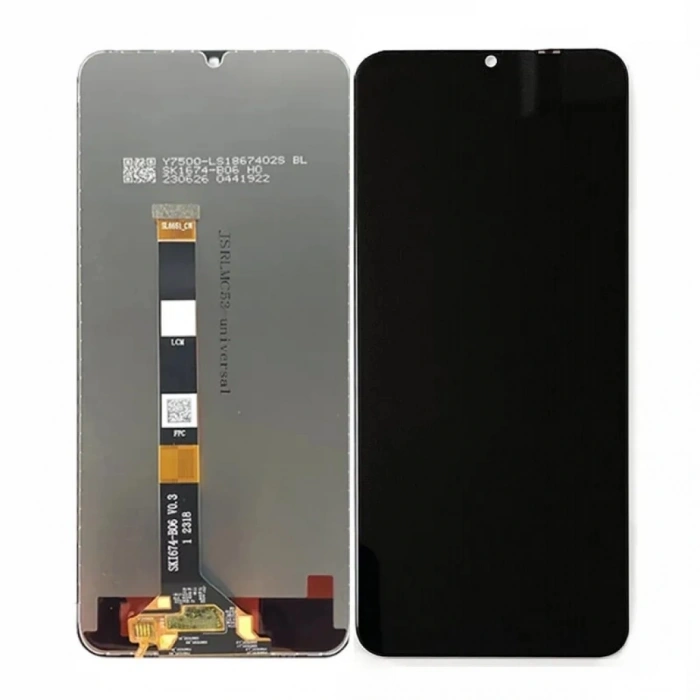 Realme C53 Uyumlu Ekran Dokunmatik SRV (Siyah)