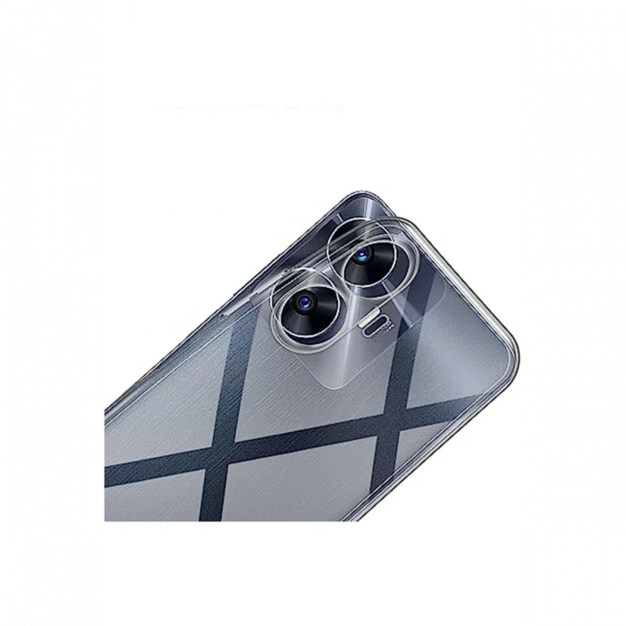 Realme C55 Uyumlu Kılıf Lüx Şeffaf Silikon