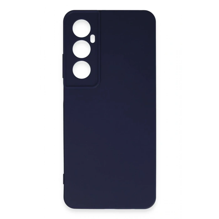 Realme C65 Uyumlu Kılıf First Silikon - Lacivert