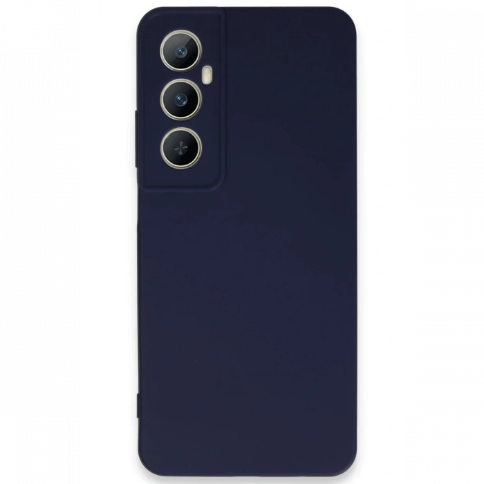 Realme C65 Uyumlu Kılıf First Silikon - Lacivert