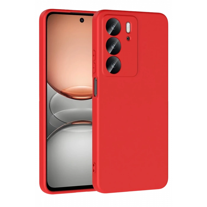 Realme C75 4G First Silikon - Kırmızı