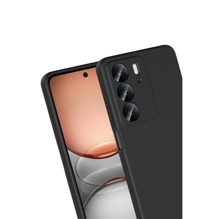 Realme C75 4G Uyumlu First Silikon - Siyah