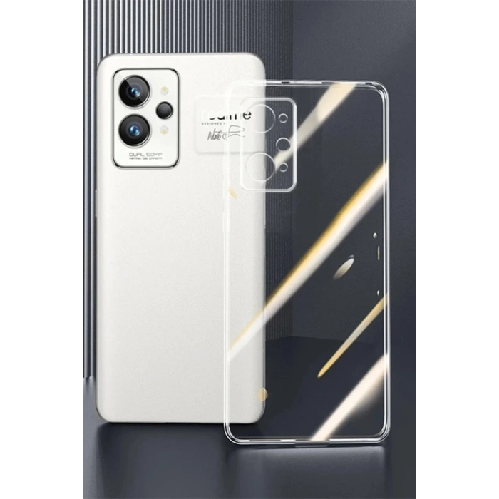 Realme GT2 Pro 5G Uyumlu Kılıf Lüx Şeffaf Silikon