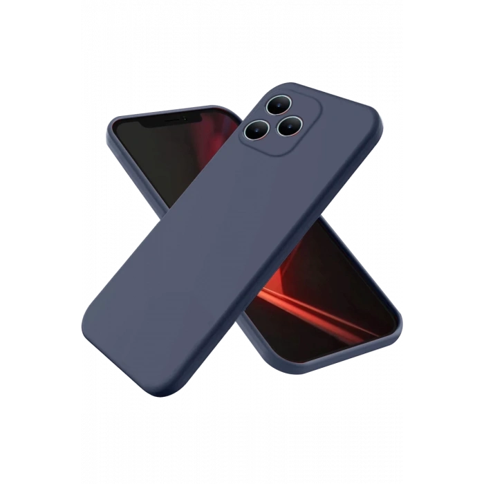 Realme Note 50 4G Uyumlu Kılıf First Silikon - Lacivert