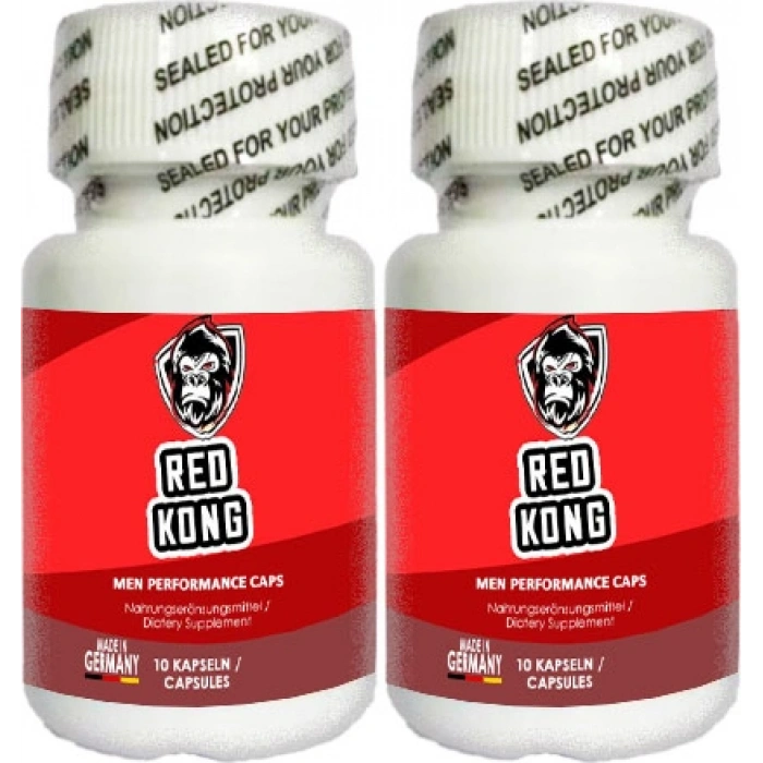 Red Kong 2 Adet: Erkeğin Performansına Çok Özel Formüllü 10 Lu Destekleme