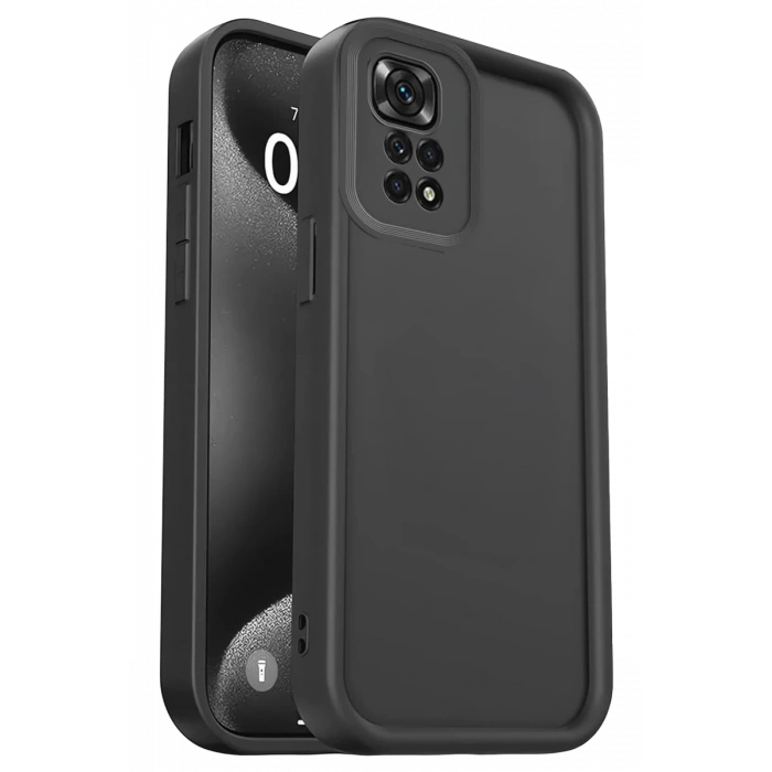 Xiaomi Redmi 10 2022 Kılıf Viera Silikon - Siyah