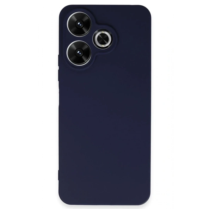 Xiaomi Redmi 13 4G Kılıf First Silikon - Lacivert