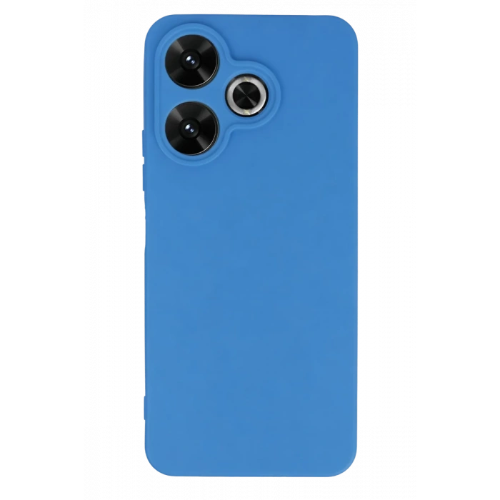 Xiaomi Redmi 13 4G Kılıf First Silikon - Mavi