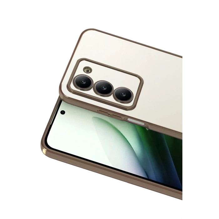 Xiaomi Redmi 15 4G Lensli Silikon - Çöl Titanyum