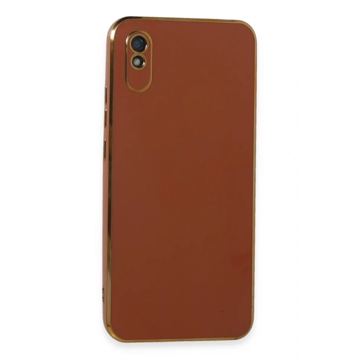 Xiaomi Redmi 9A Kılıf Volet Silikon - Kırmızı