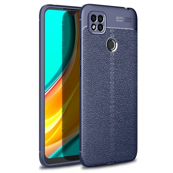 Xiaomi Redmi 9C Kılıf Auto Focus Kapak - Lacivert