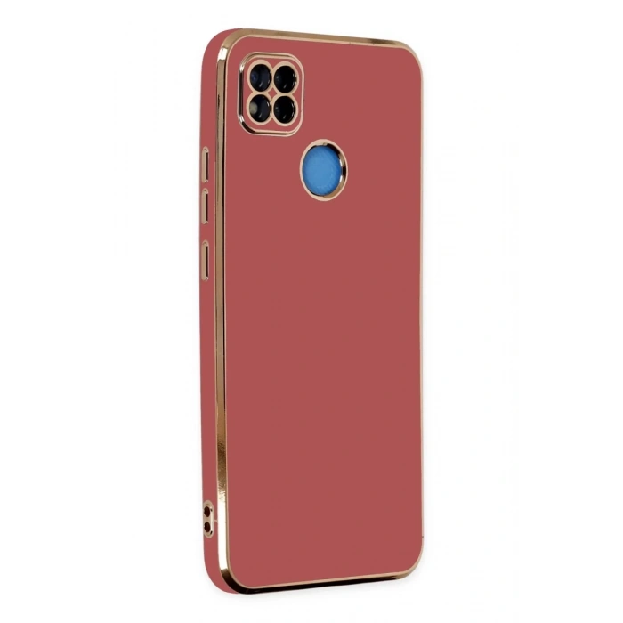 Xiaomi Redmi 9C Kılıf Volet Silikon - Kırmızı