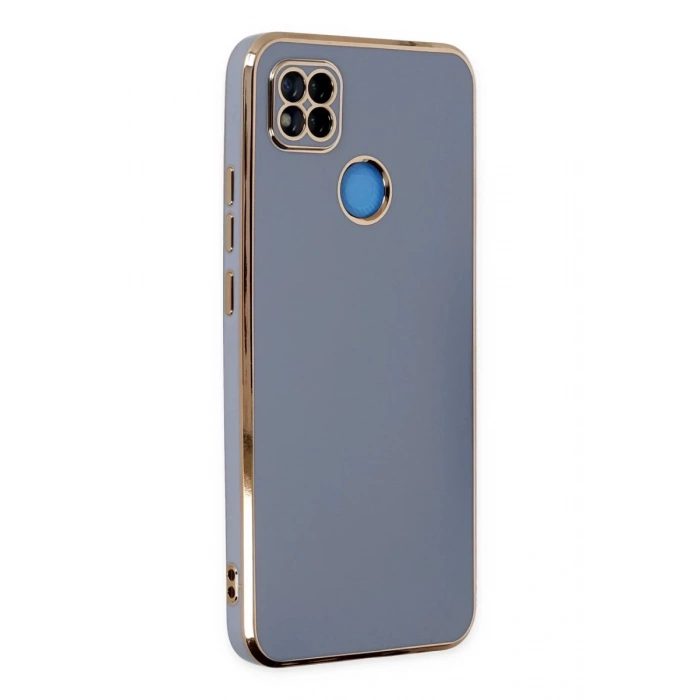 Xiaomi Redmi 9C Kılıf Volet Silikon - Mavi
