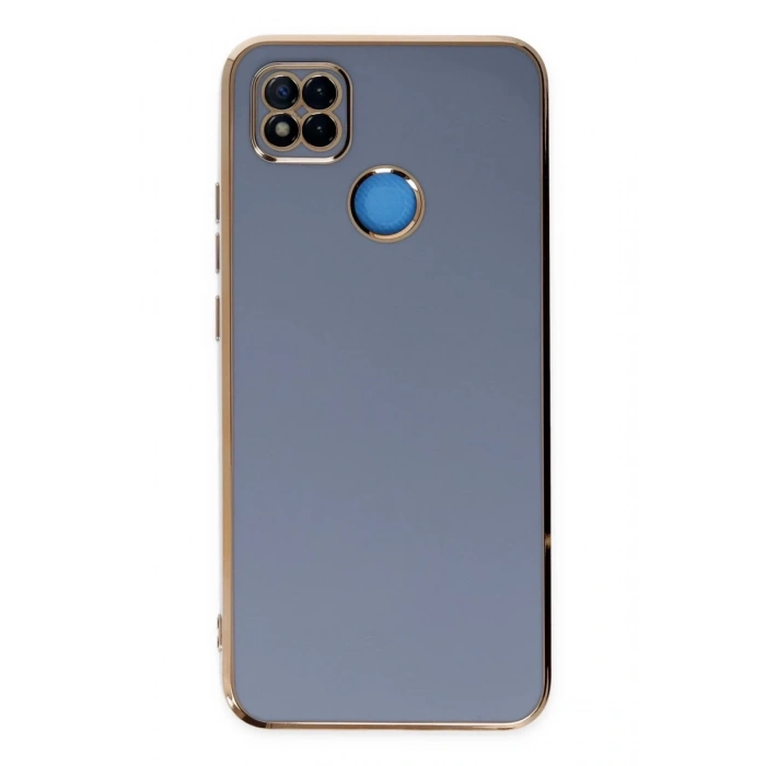 Xiaomi Redmi 9C Kılıf Volet Silikon - Mavi