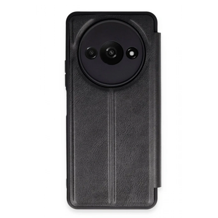 Xiaomi Redmi A3 4G Kılıf Flip Cover - Siyah