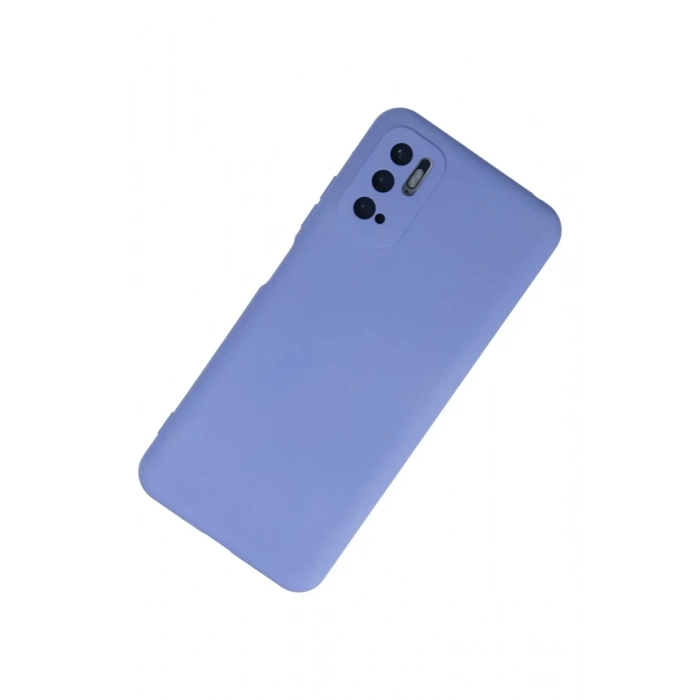 Xiaomi Redmi Note 10 5G Kılıf Nano içi Kadife Silikon - Lila
