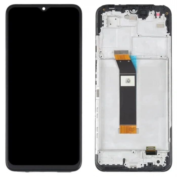 Redmi Note 10 5G Uyumlu Ekran Dokunmatik Çıtalı SRV (Siya