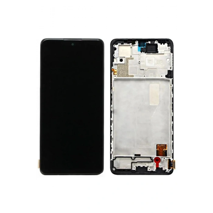 Redmi Note 10 Pro Uyumlu Ekran Dokunmatik Çıtalı SRV (Siy
