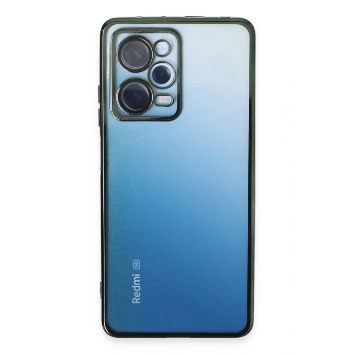 Xiaomi Redmi Note 12 Pro 5G Kılıf Lensli Silikon - Yeşil
