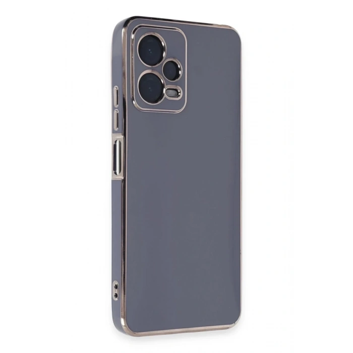 Xiaomi Redmi Note 12 Pro Plus Kılıf Volet Silikon - Mavi